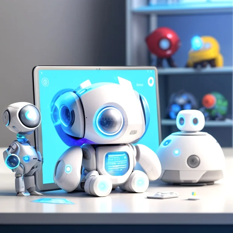 AI玩具の開発風景